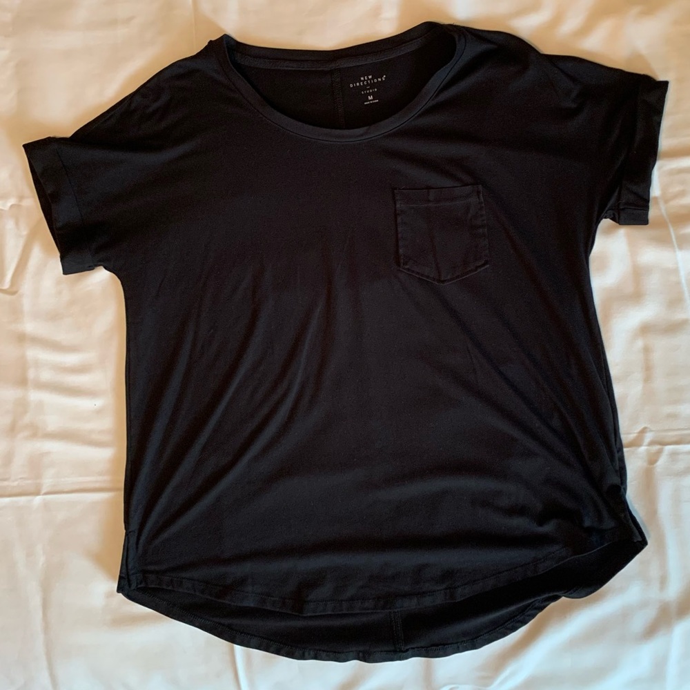 New Directions Black T Shirt, Medium